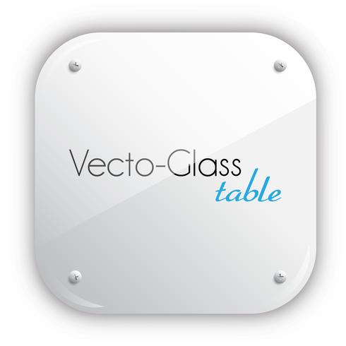 Glass vector table