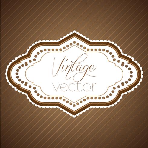 Vintage label eps10 vector design