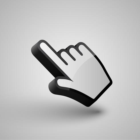Vector arrow cursor