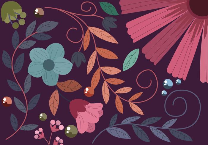 Decorative Flower Background vector