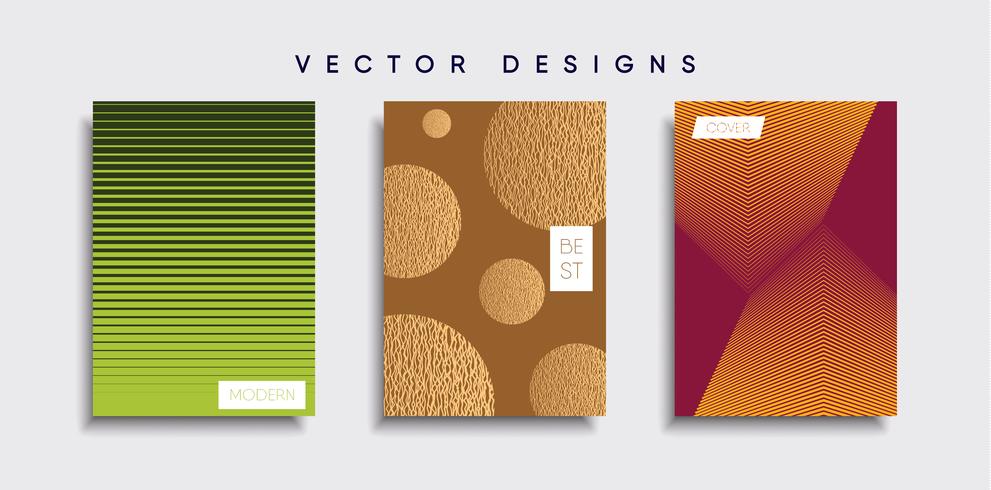 Minimal Vector cover designs. Future Poster template