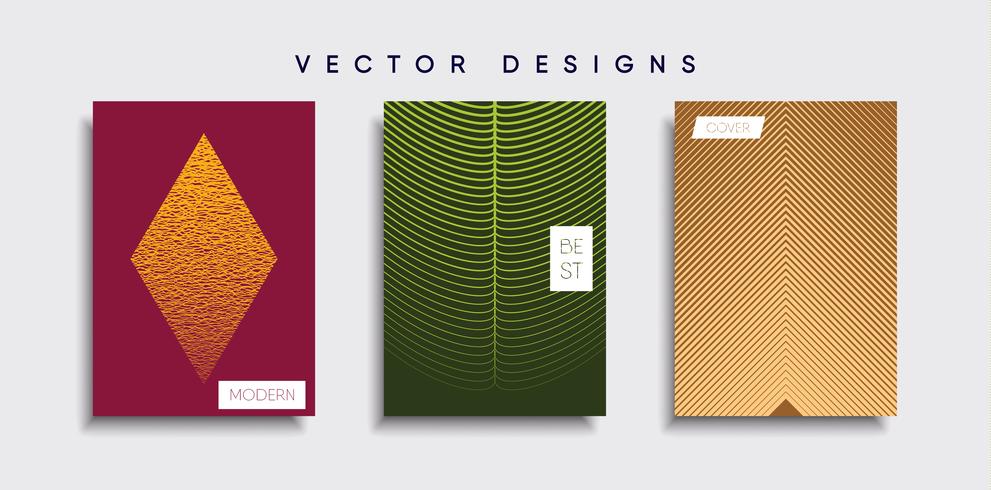 Minimal Vector cover designs. Future Poster template