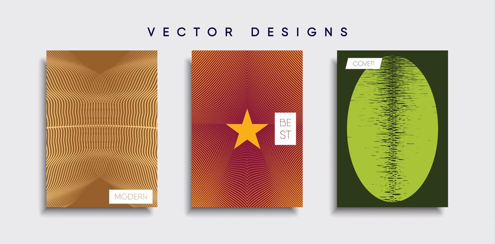 Minimal Vector cover designs. Future Poster template