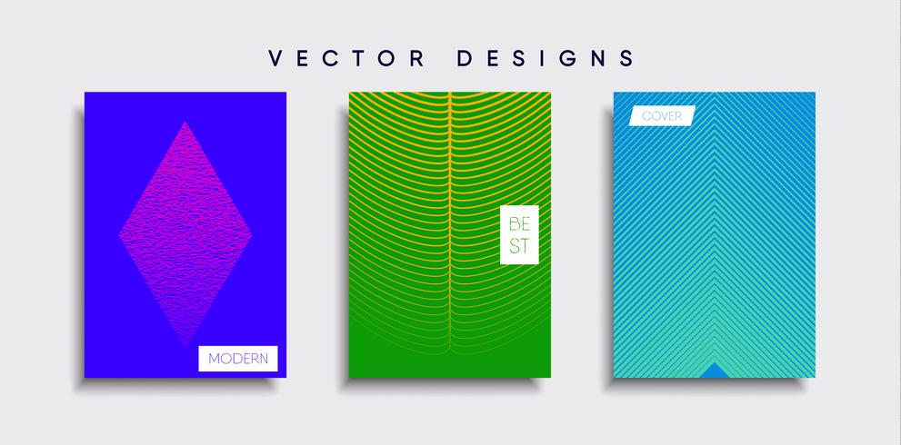 Minimal Vector cover designs. Future Poster template