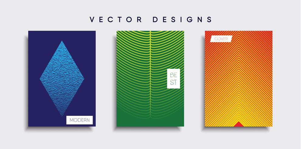 Minimal Vector cover designs. Future Poster template