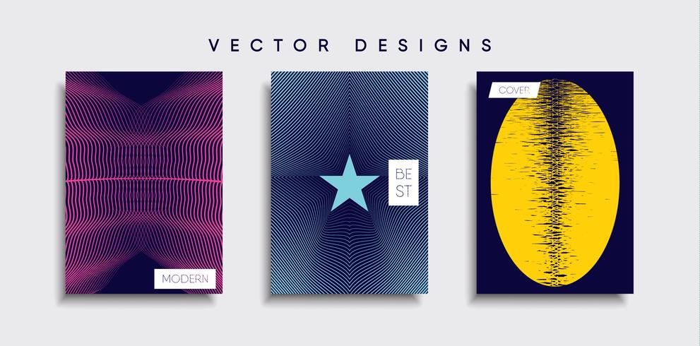 Minimal Vector cover designs. Future Poster template