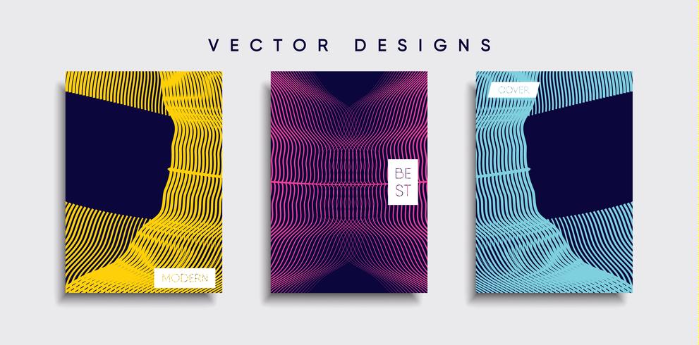 Minimal Vector cover designs. Future Poster template