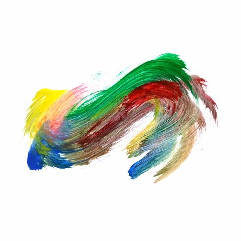 Diseño colorido abstracto del fondo de la acuarela vector