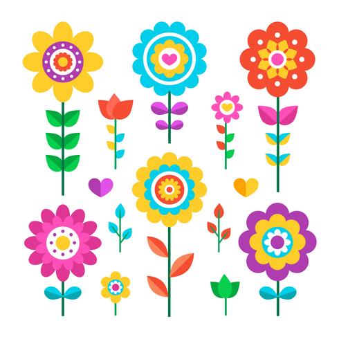 Free Free 297 Retro Flower Flower Outline Svg SVG PNG EPS DXF File