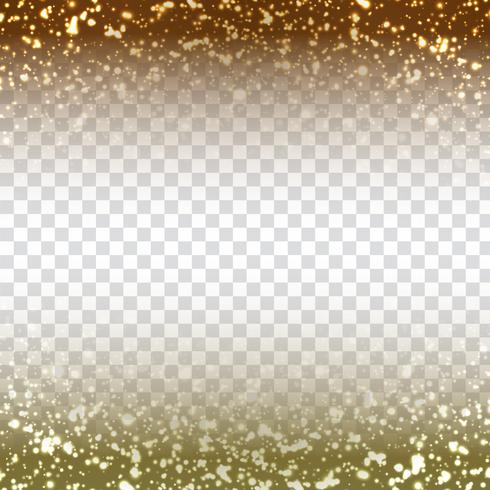 Abstract glittering design on transparent background vector