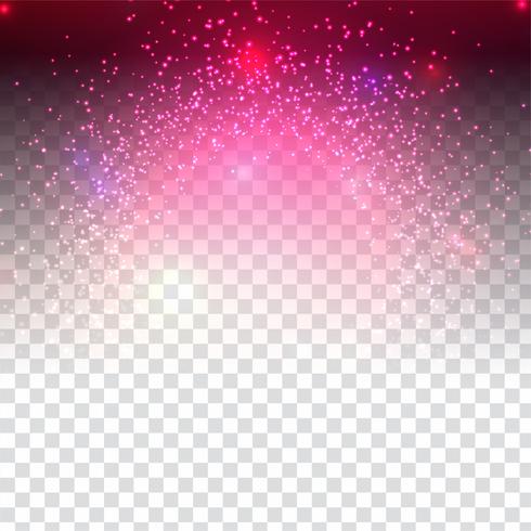 Abstract modern glittering design on transparent background vector