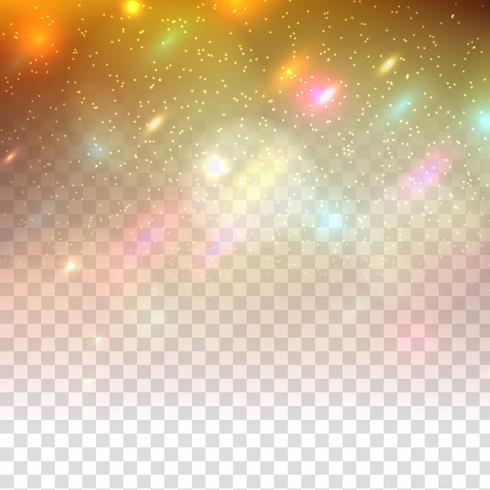 Abstract sparkling glitter modern design on transparent background vector