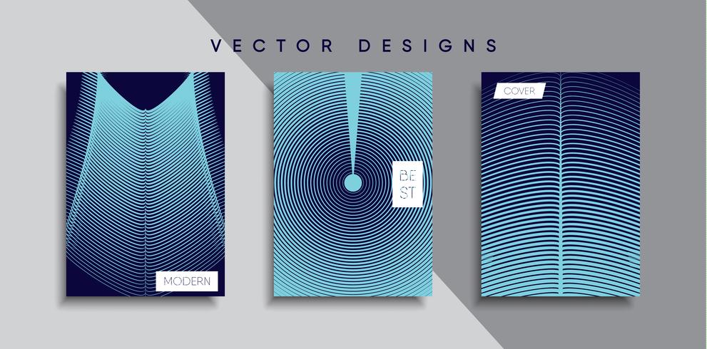 Minimal Vector cover designs. Future Poster template