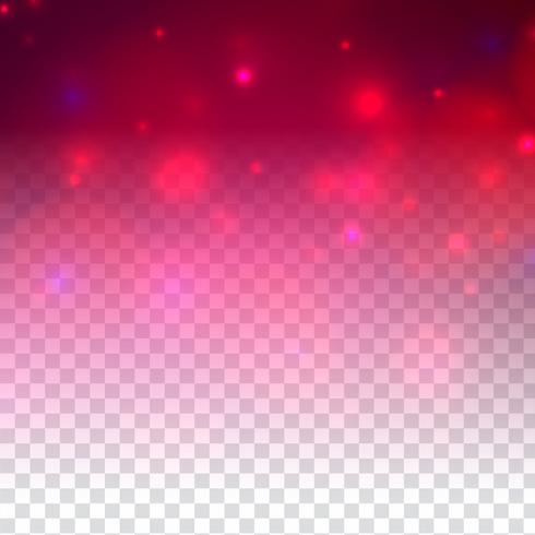 Abstract colorful sparkling glitter design on transparent background vector