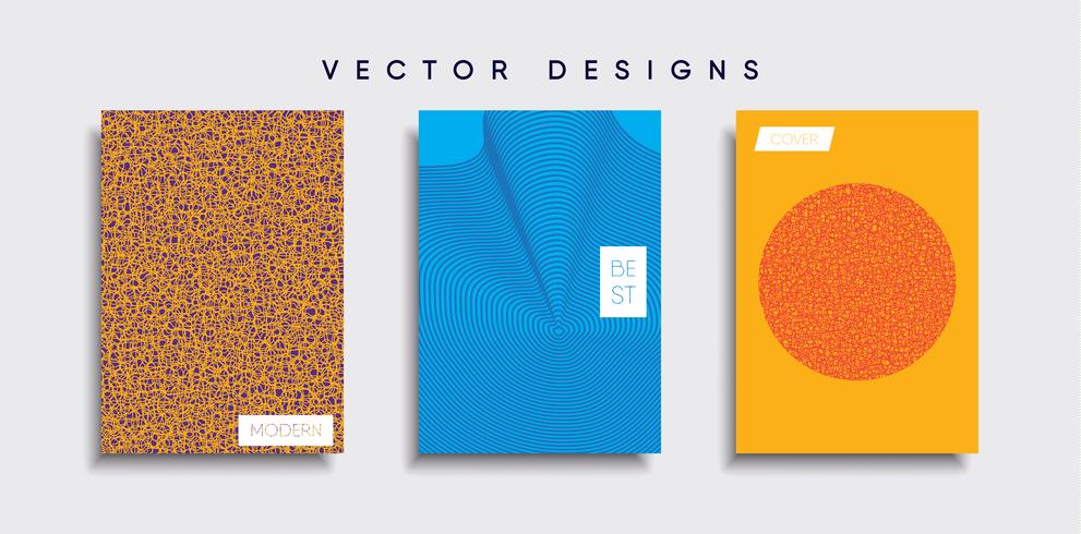 Minimal Vector cover designs. Future Poster template