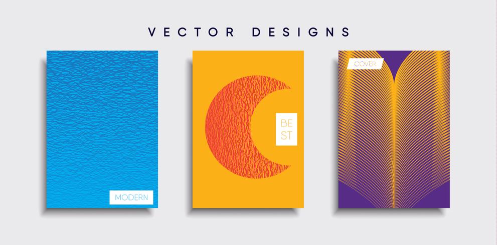 Minimal Vector cover designs. Future Poster template