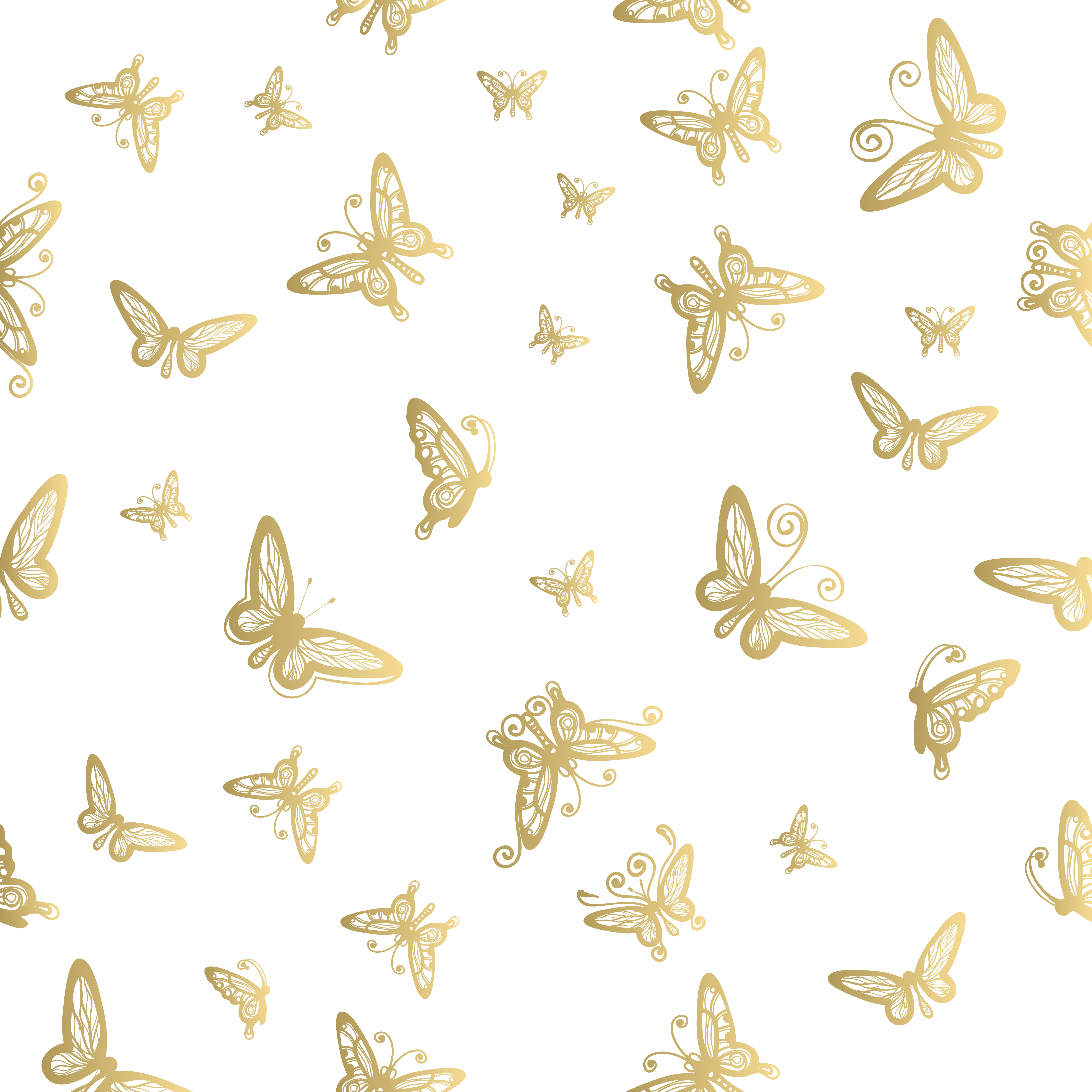 Download Seamless pattern of butterfly on white backgrounds 277588 ...