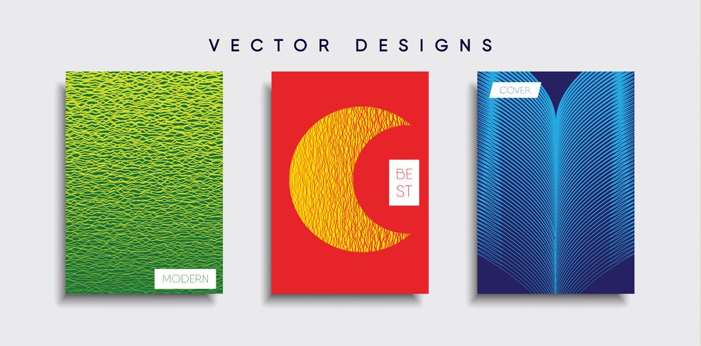 Minimal Vector cover designs. Future Poster template