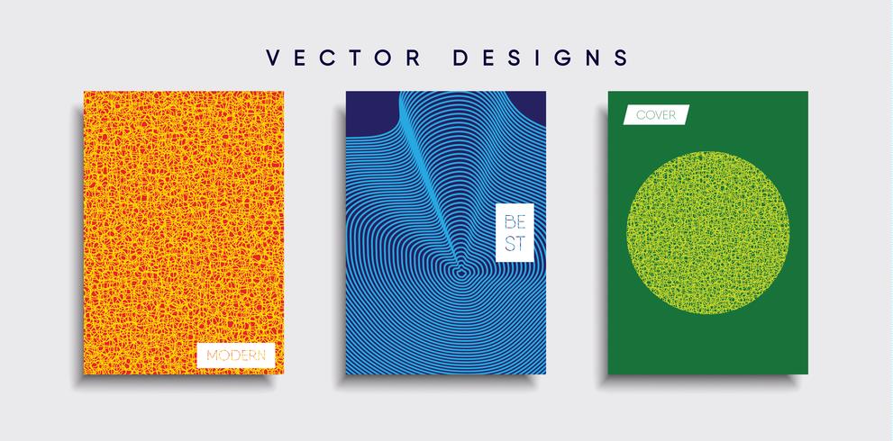 Minimal Vector cover designs. Future Poster template