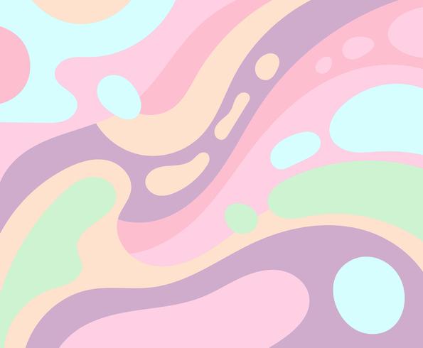 Fondo en colores pastel vector