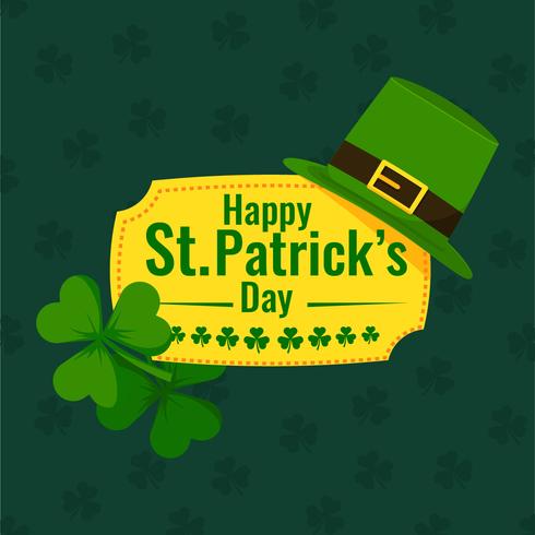 St. Patrick's Day Banner vector