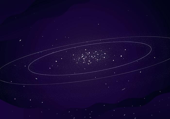 Fondo de la galaxia vector