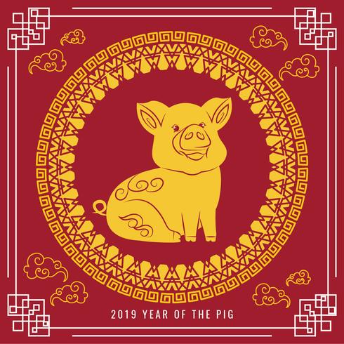 Vector 2019 Chinese New Year