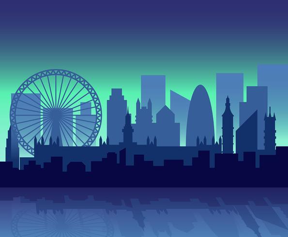 Ilustración de londres vector