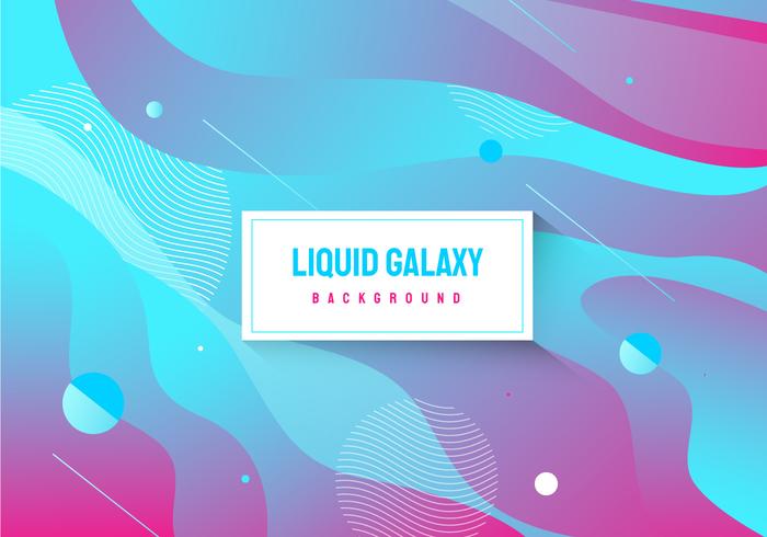 Abstract Neon Color Galaxy Vector background