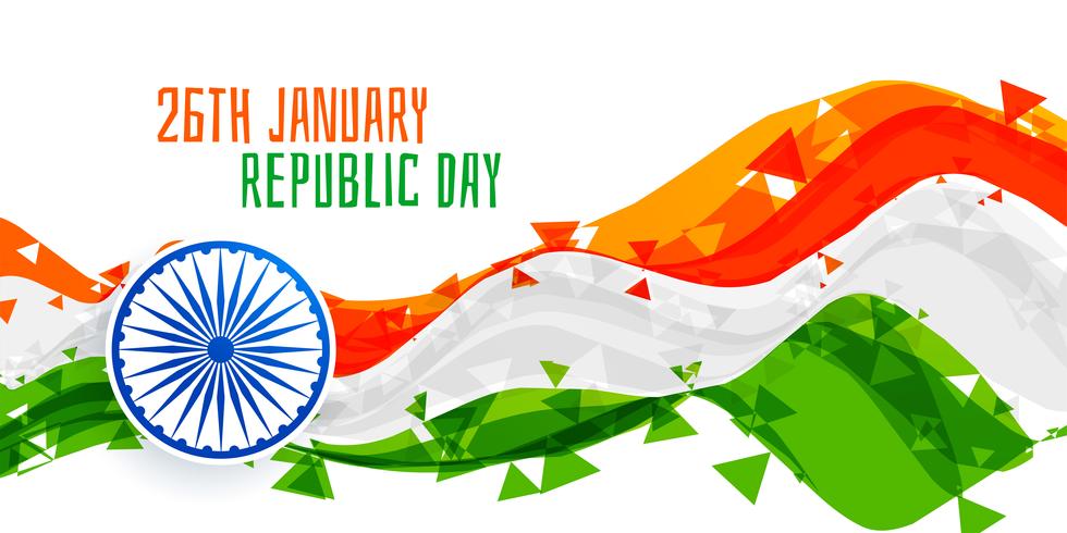 happy republic day abstract indian flag - Download Free Vector Art, Stock Graphics & Images