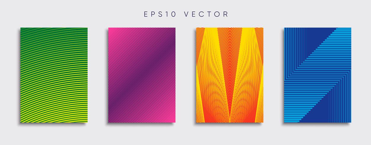 Minimal Vector cover designs. Future Poster template.