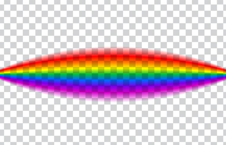 Transparent rainbow. Vector illustration. Realistic rainbow on transparent background.