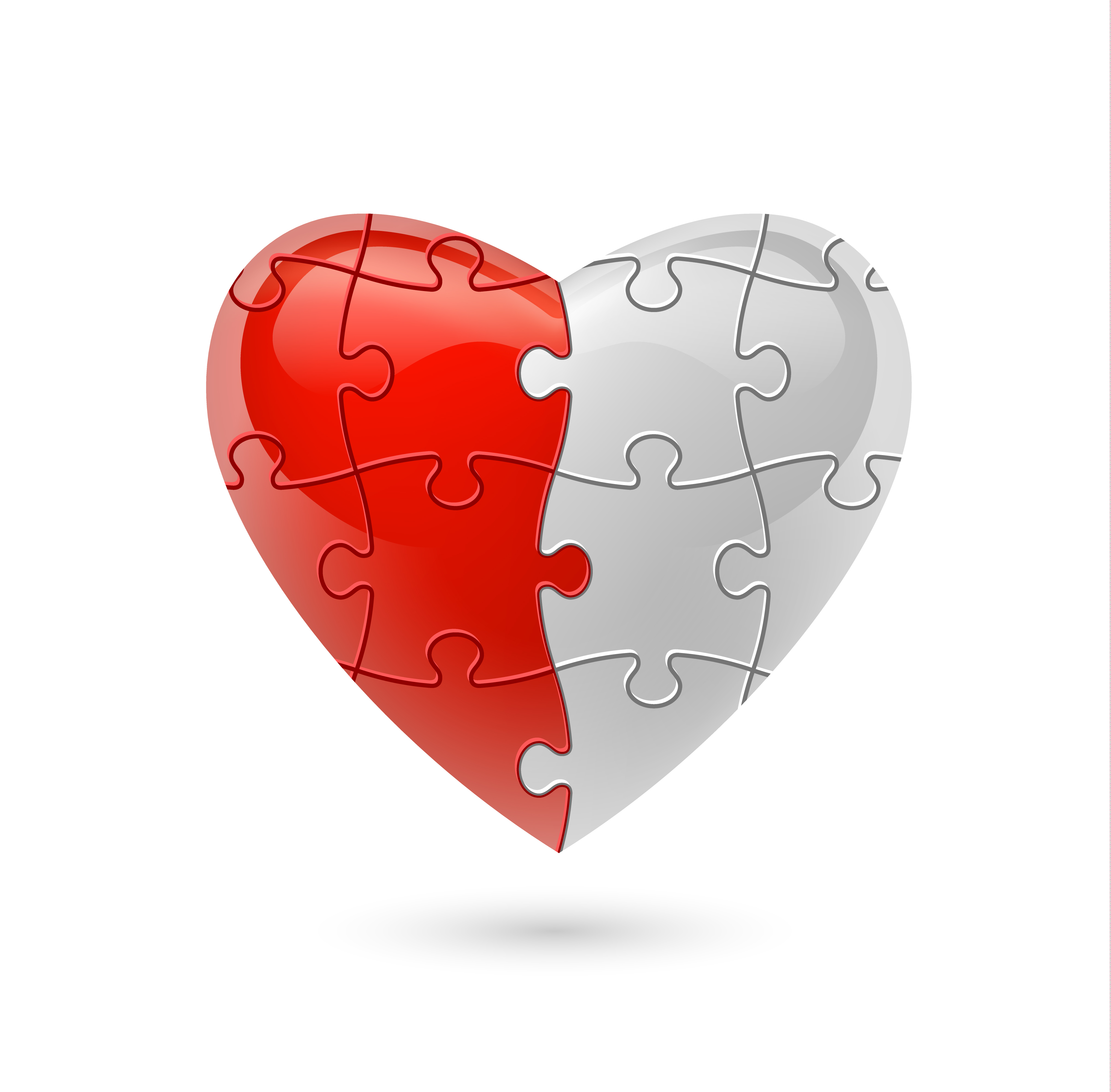 Free Free Heart Puzzle Svg 602 SVG PNG EPS DXF File