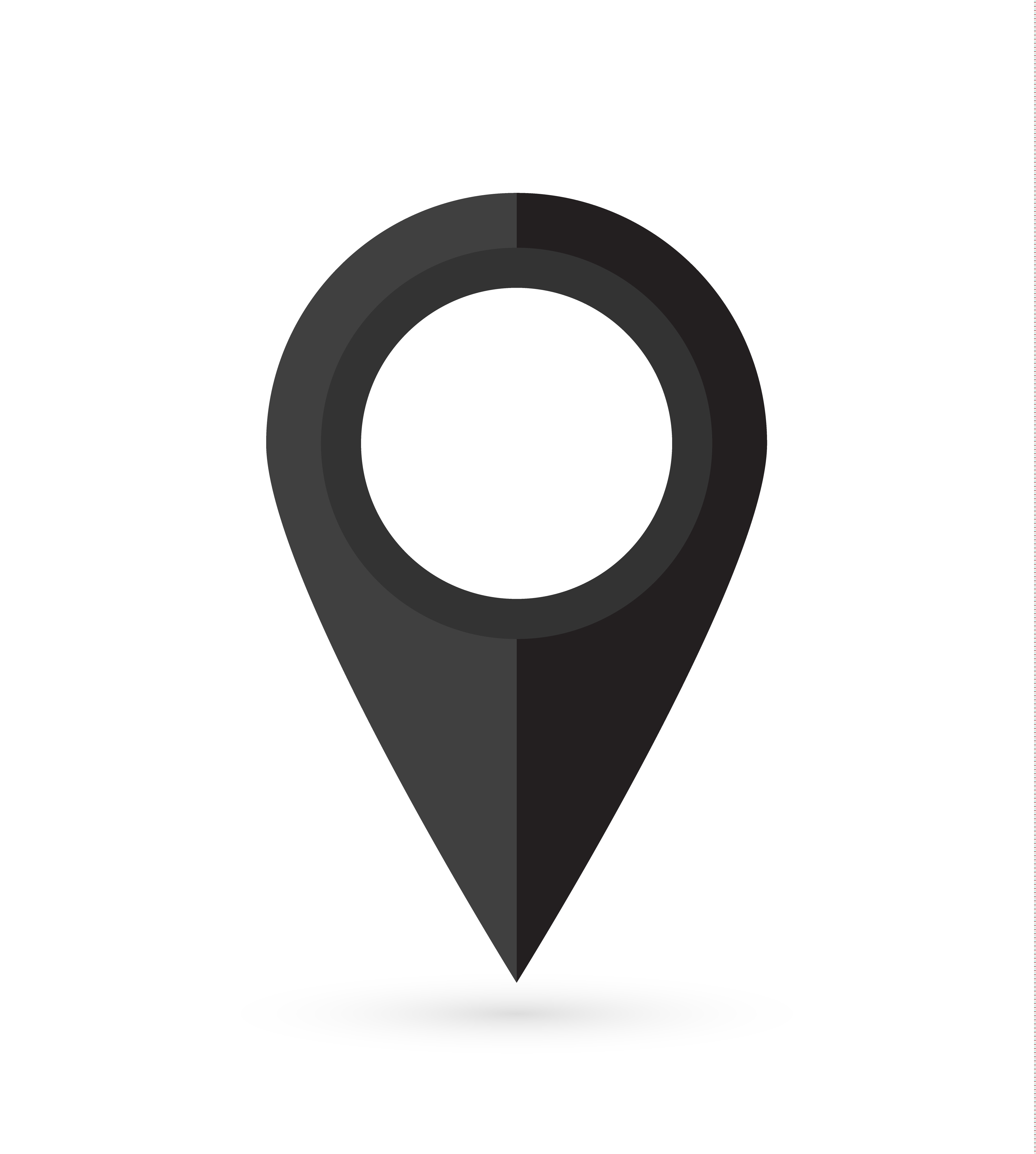 Location pin. Map pin flat icon vector design. 279486 Vector Art at