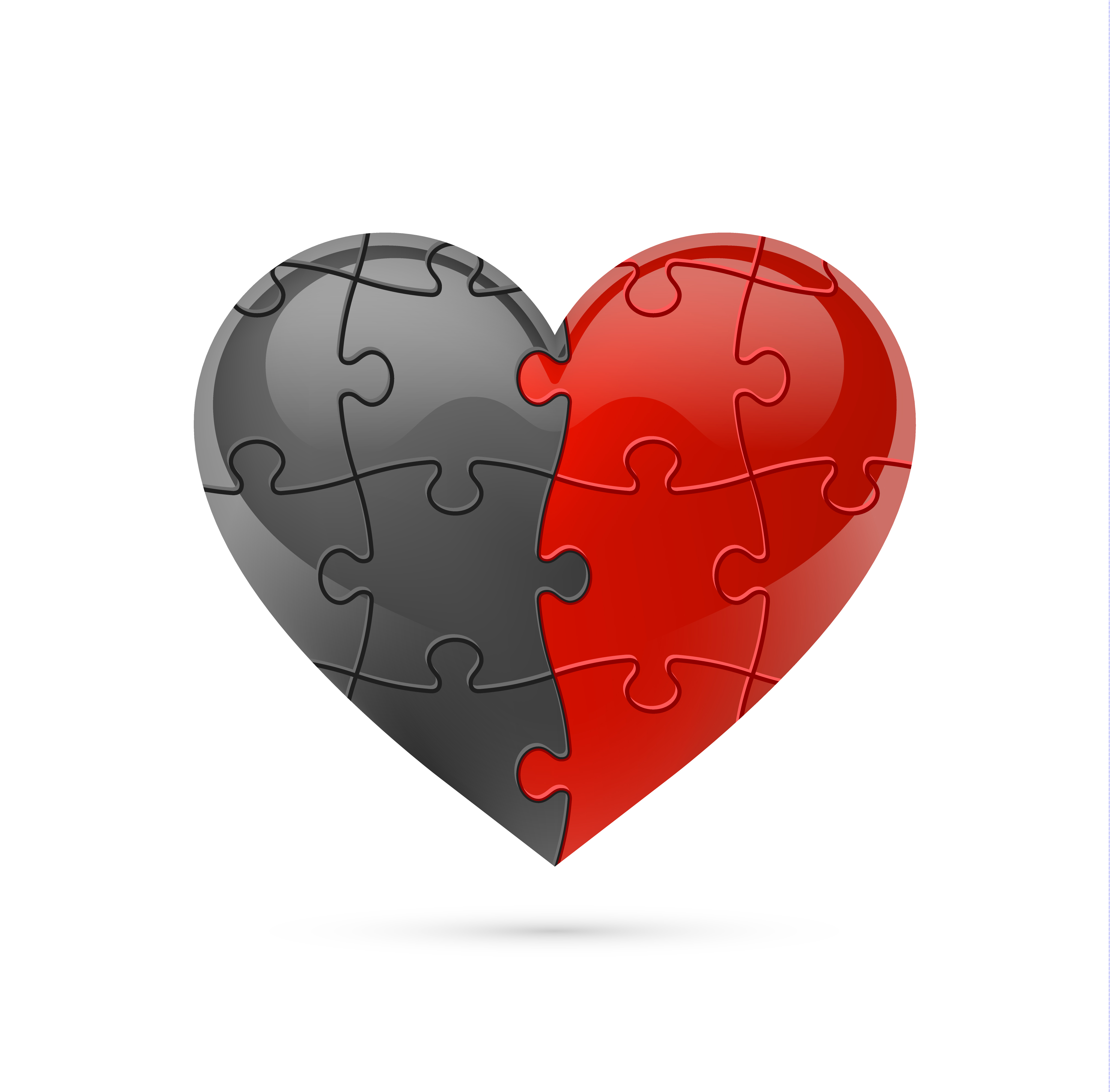 Free Free Heart Puzzle Svg 602 SVG PNG EPS DXF File