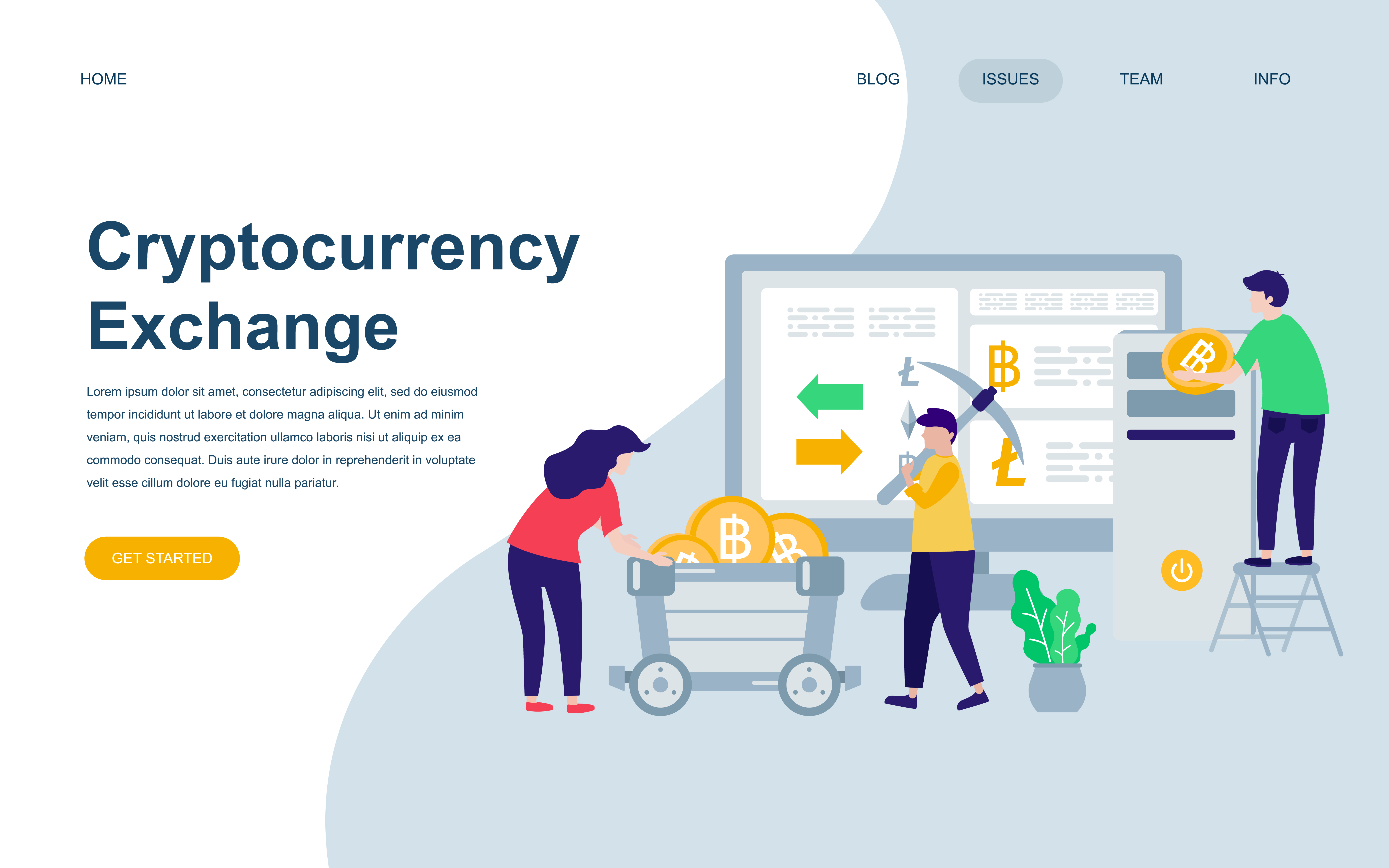 How to develop cryptocurrency exchange website
