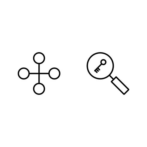 Set of Vector SEO Search Engine Optimization Icons