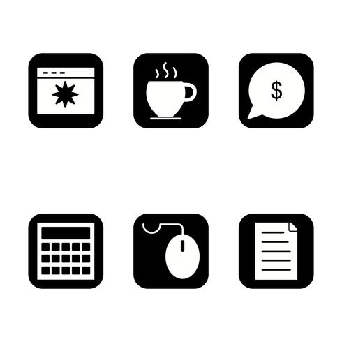 Set of Vector SEO Search Engine Optimization Icons