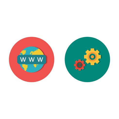 Set of Vector SEO Search Engine Optimization Icons
