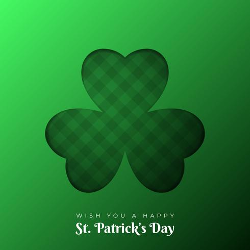 St Patrick Day Frame Background vector