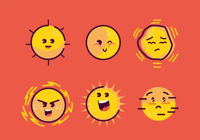 Sun Clipart vector