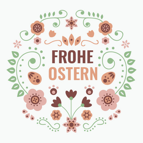 Frohe Ostern-Typografie-Vektor - Download Kostenlos Vector, Clipart