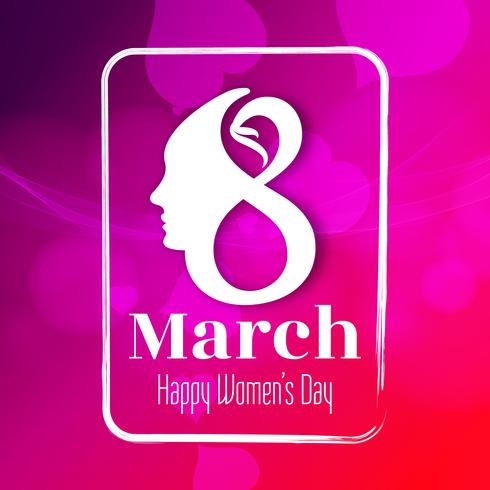 Abstract beautiful Happy Women27;s Day background design - Download Free Vector Art, Stock Graphics & Images