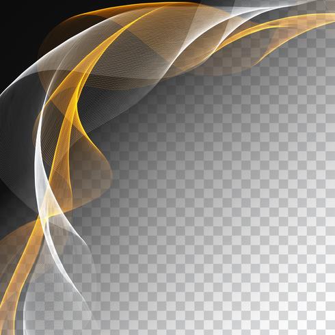 Abstract Colorful Wave Design On Transparent Background Download