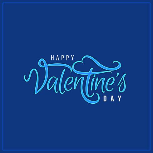 Abstract Happy Valentine's Day elegant background vector