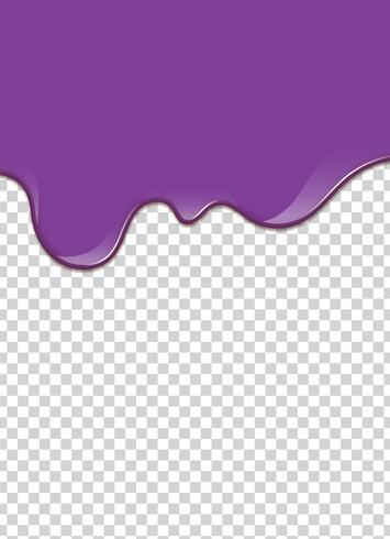 vector purple splash with transparency background