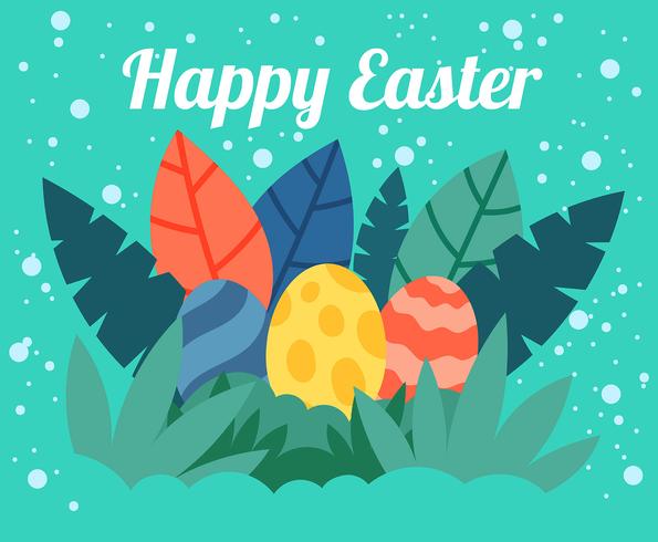 Easter Background vector