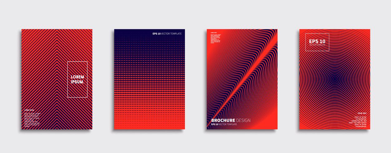 Minimal Vector cover designs. Future Poster template.