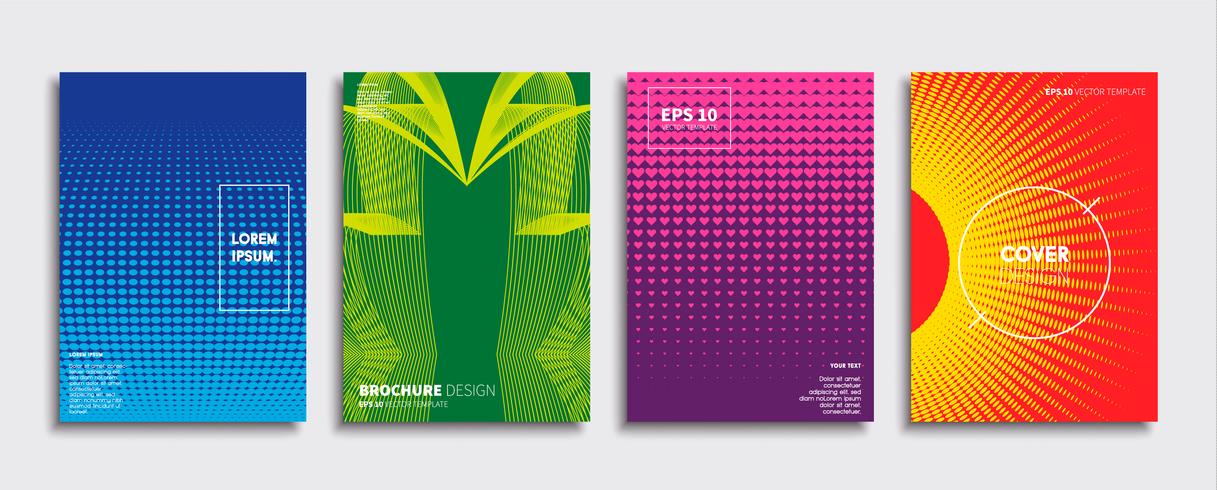 Minimal Vector cover designs. Future Poster template.