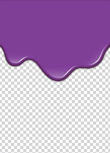 vector purple splash with transparency background